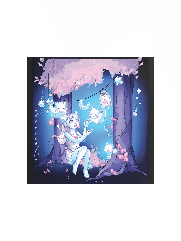 Print • CandiCat Ghost Girl & Ghost Cats • 2024 product image (3)