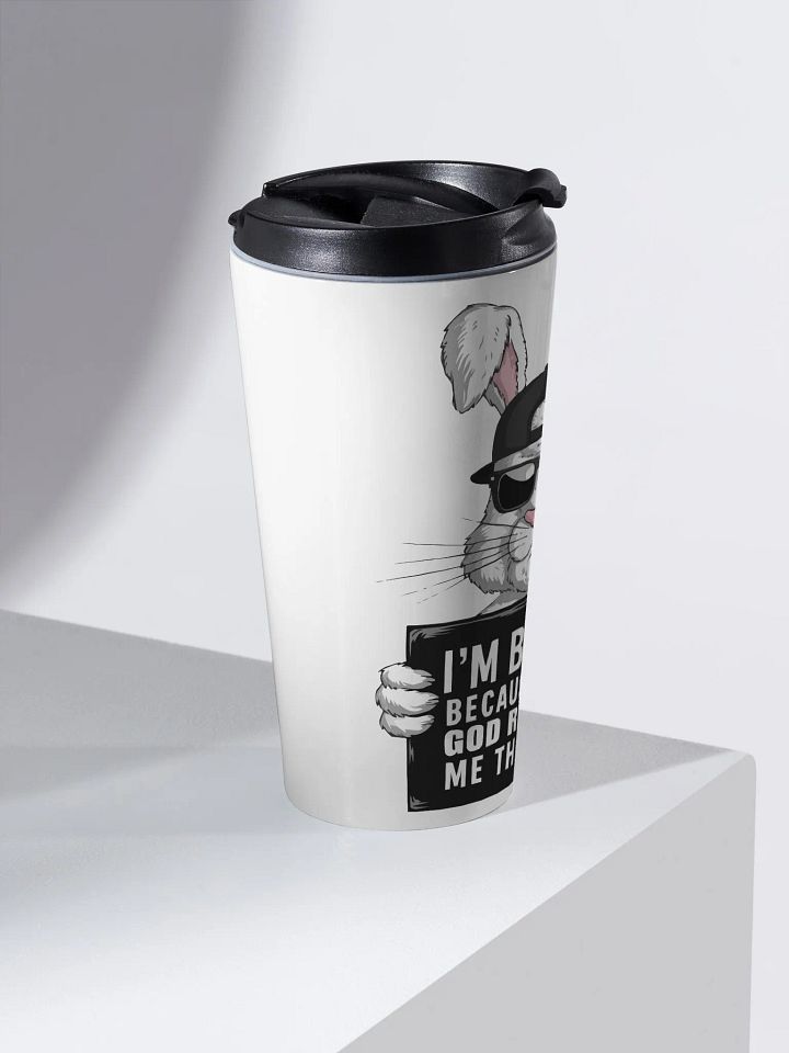 Cool Rabbit Stainless Steel Travel Mug product image (2)