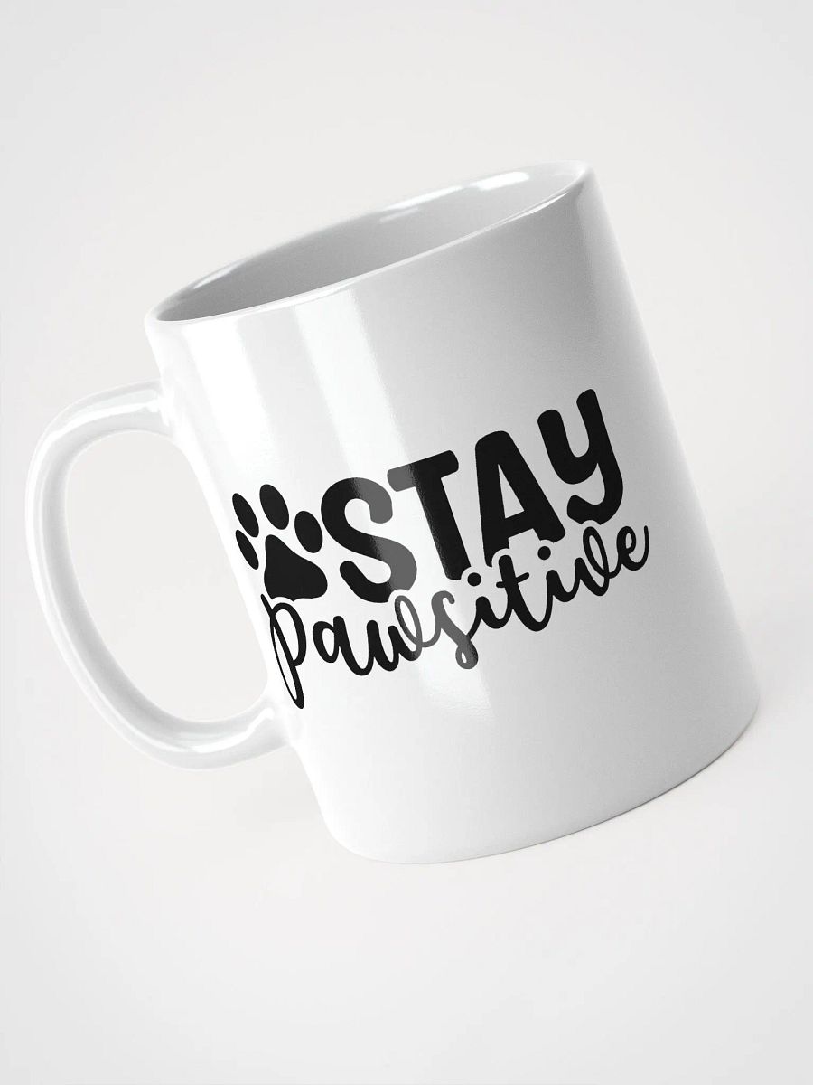 Stay Pawsitive Glossy Mug product image (7)