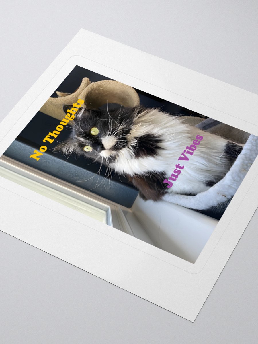 No Thoughts Sticker product image (7)