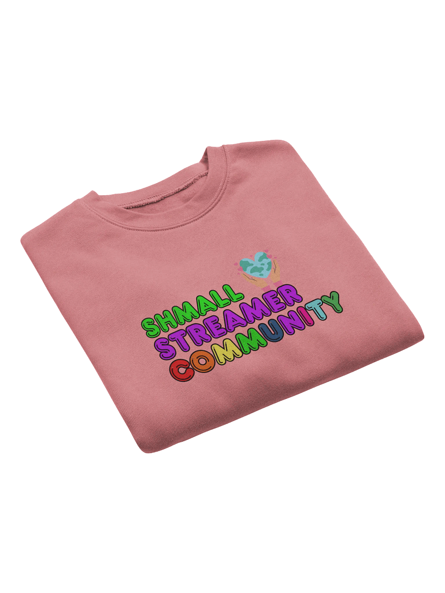 Shmall Streamer Grow Together Women's Fleece Crop Sweatshirt product image (7)
