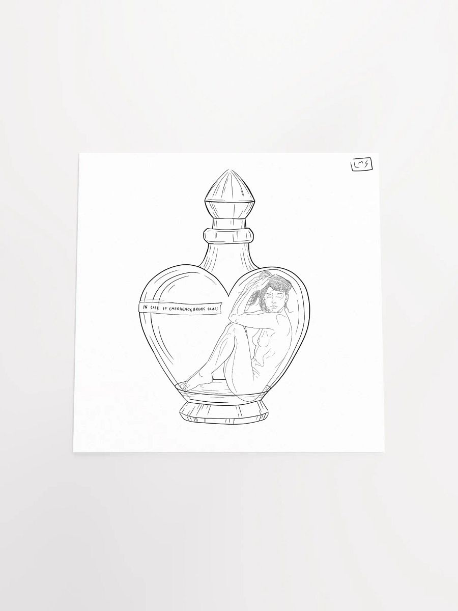In Case of Emergency, Break Glass - Poster Print product image (16)