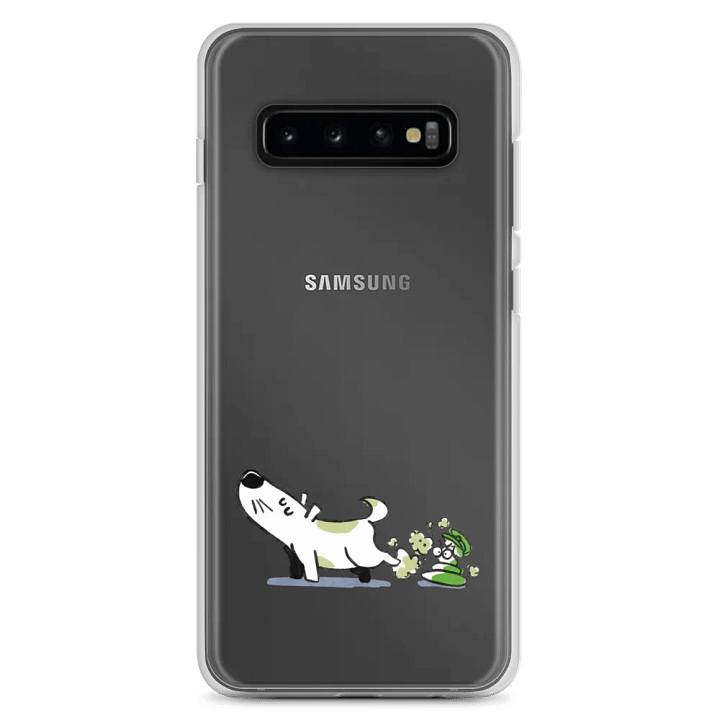 Just a Pup Poop | Clear Case for Samsung® product image (7)
