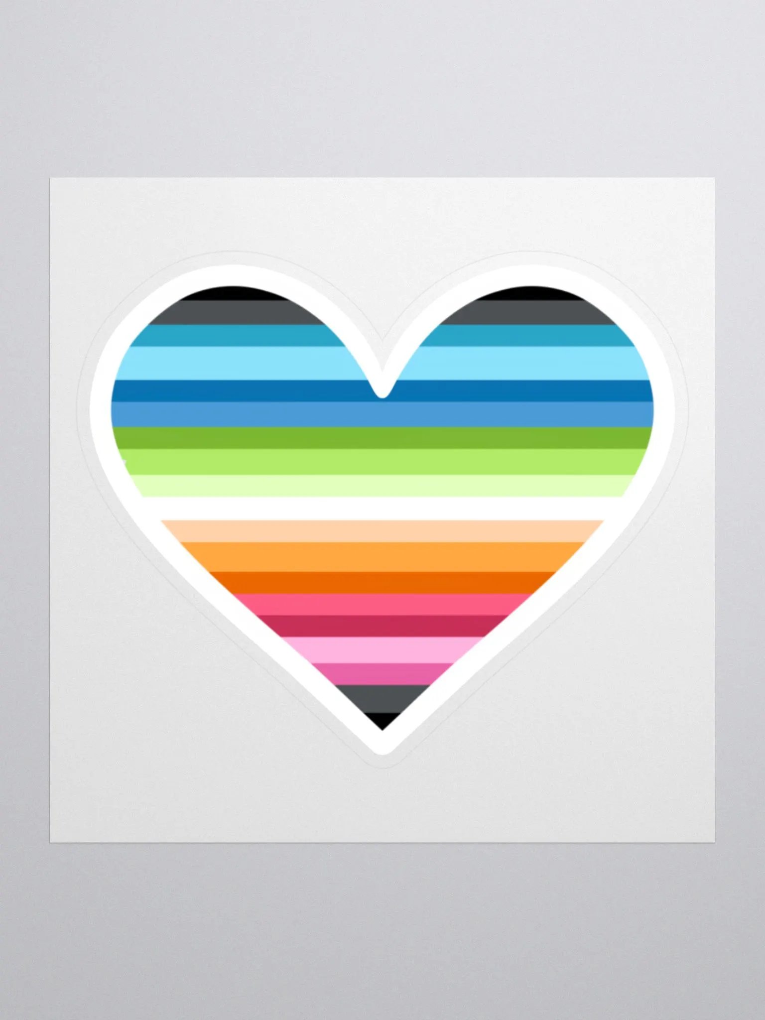 Rainbow Queer Pride Sticker product image (1)