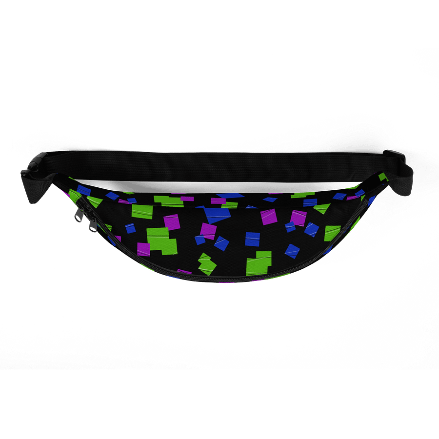 Dark Glitch Fanny Pack product image (5)