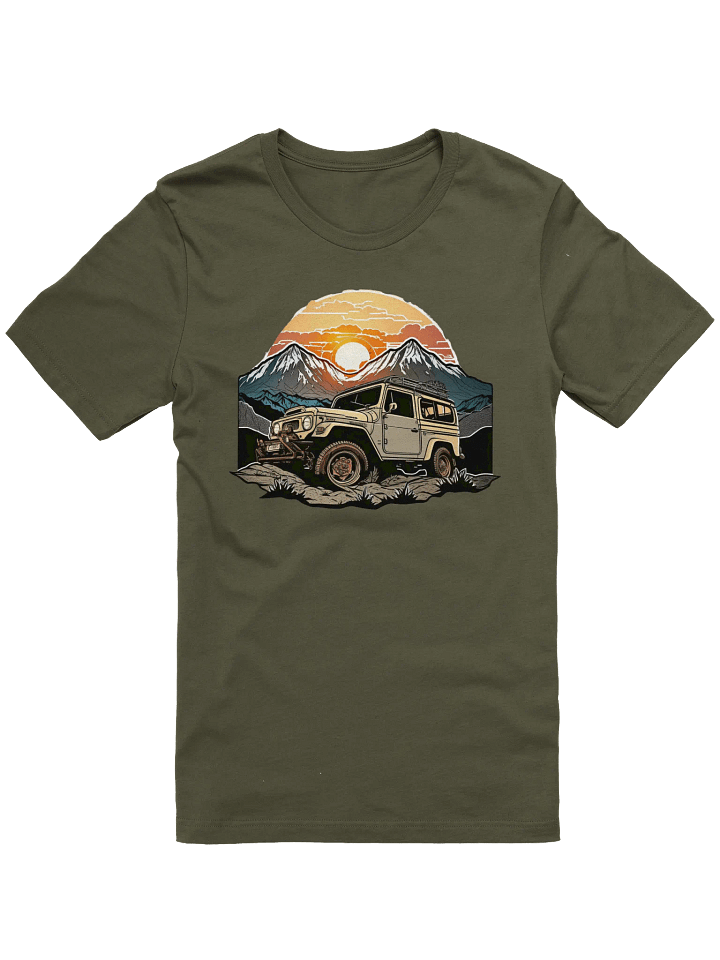 Vintage Toyota FJ40 Land Cruiser T-Shirt product image (5)