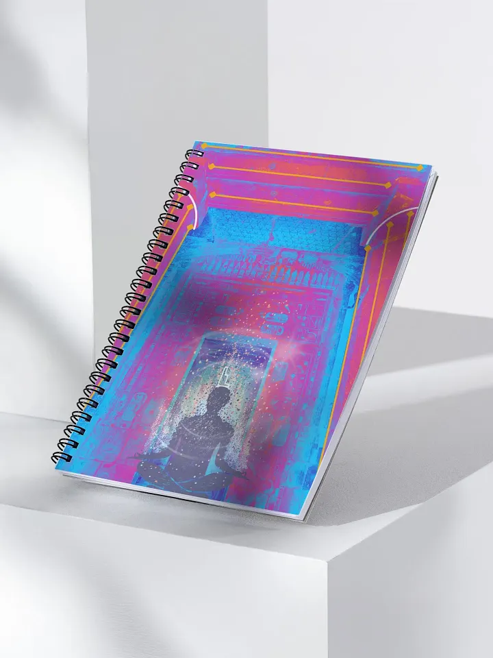 Trance in the Temple Spiral Notebook product image (1)