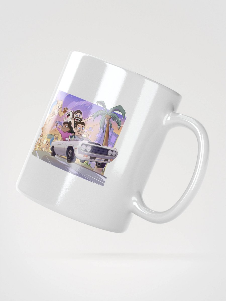Cat-astrophic Fur-ocius Purrsuit Mug product image (4)