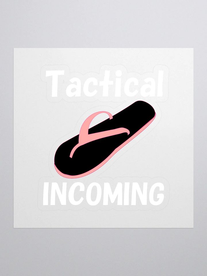 Tactical Flip-Flop Kiss Cut Stickers product image (1)