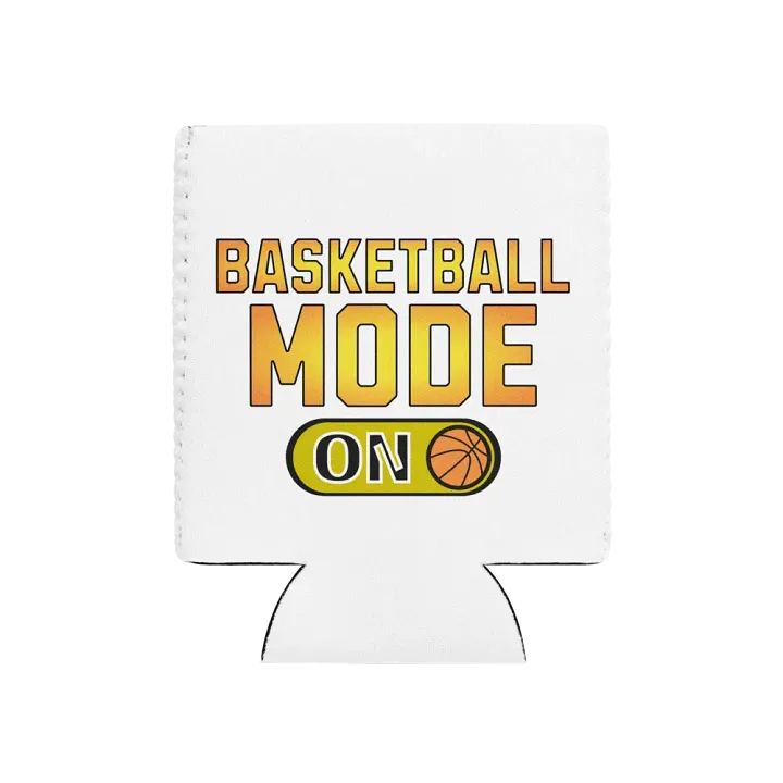 Basketball Mode On Coozie Can Cooler product image (1)