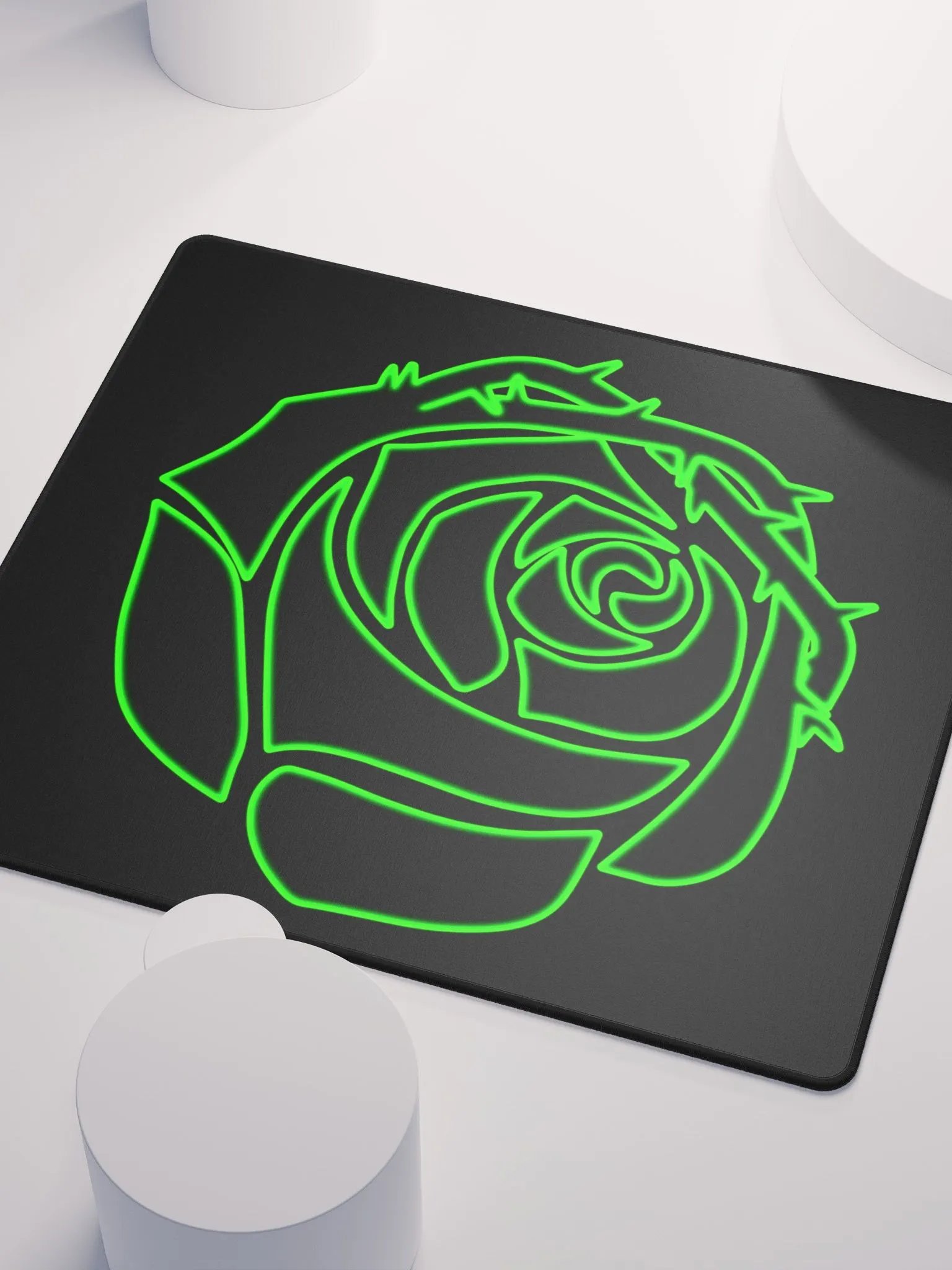 Chaotic Rose Mousepad product image (3)