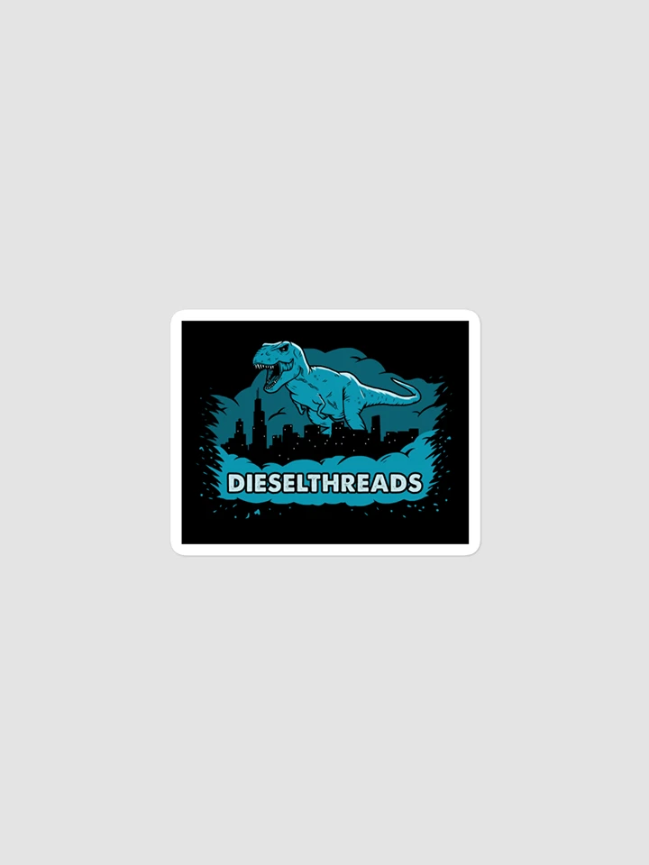 DieselThreads Classic Logo Blue Sticker product image (1)