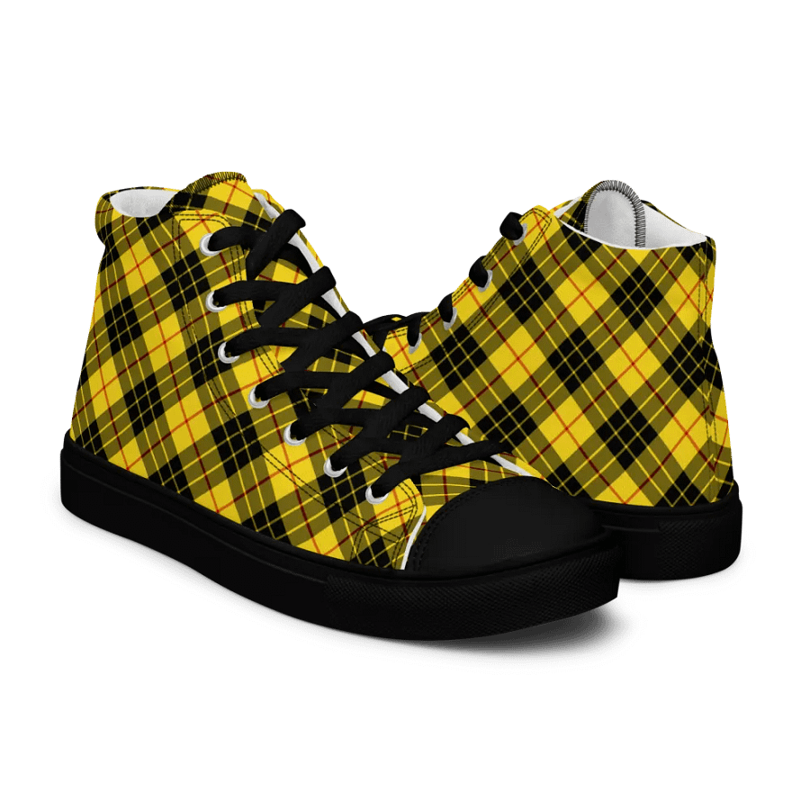 MacLeod Tartan Men's High Top Shoes product image (7)