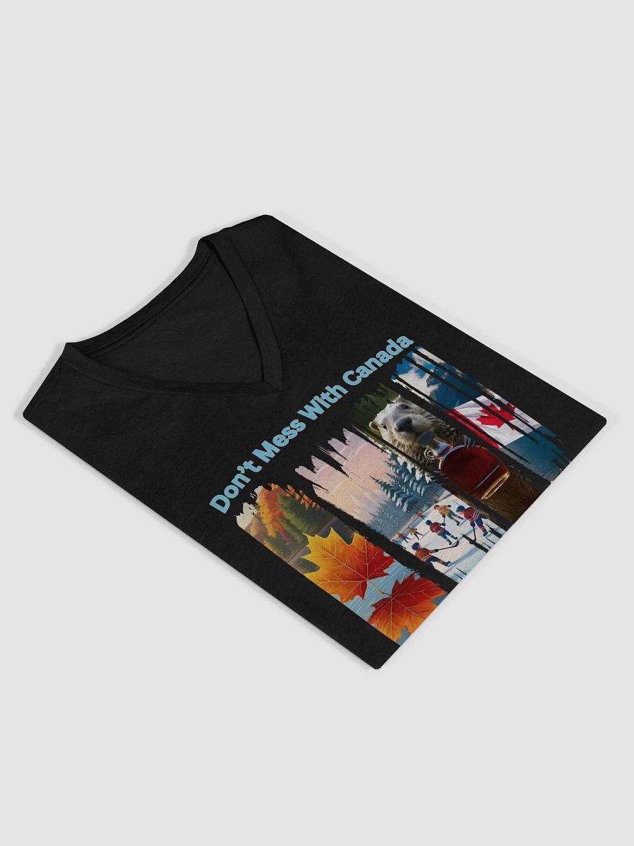Canadian Vibes V-Neck Tee product image (16)