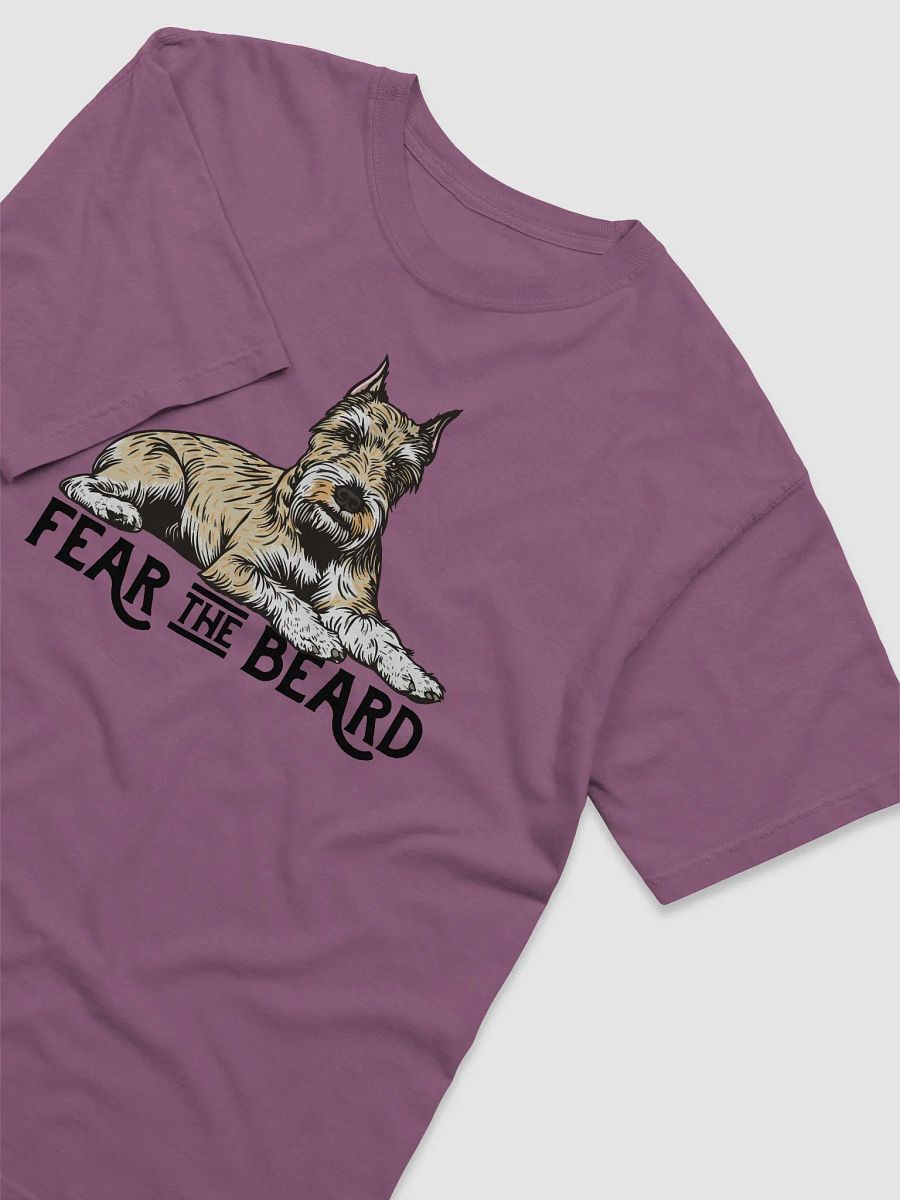 Fear the Beard T-Shirt of a Schnauzer(Wheaten 2) | Funny T-Shirt for Bearded Dog Paw-rents product image (11)
