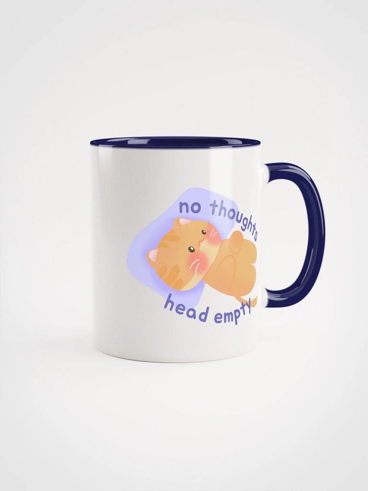 No thoughts, Head Empty Ceramic Cup product image (2)