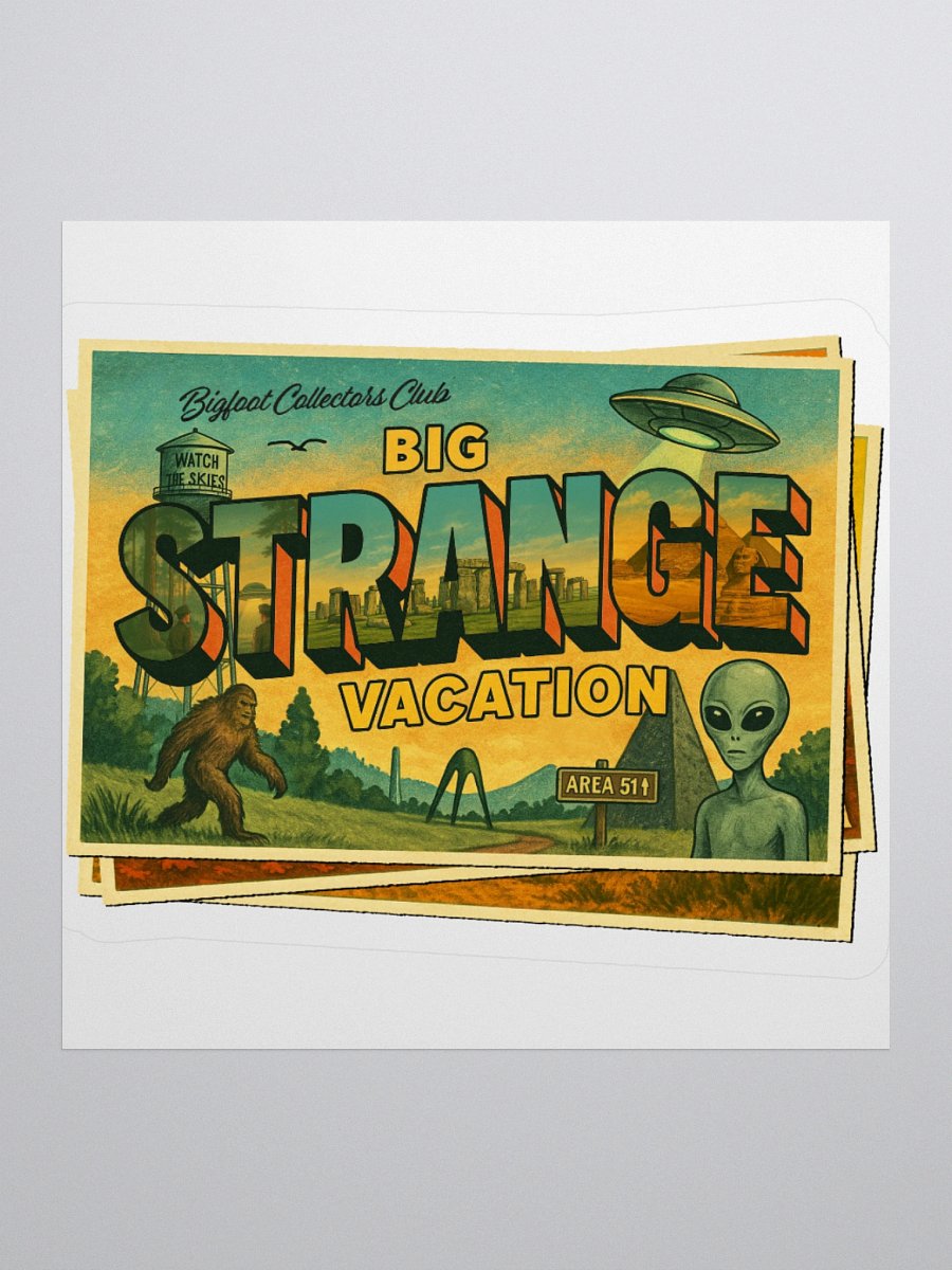 Bigs Strange Vacation Sticker product image (3)