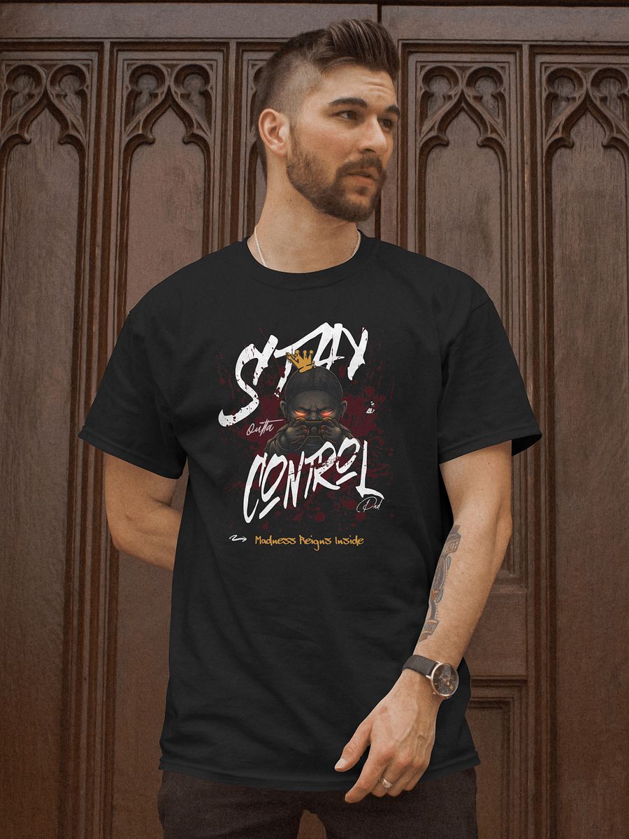 Gamer Outta Control Heavyweight Tee product image (6)