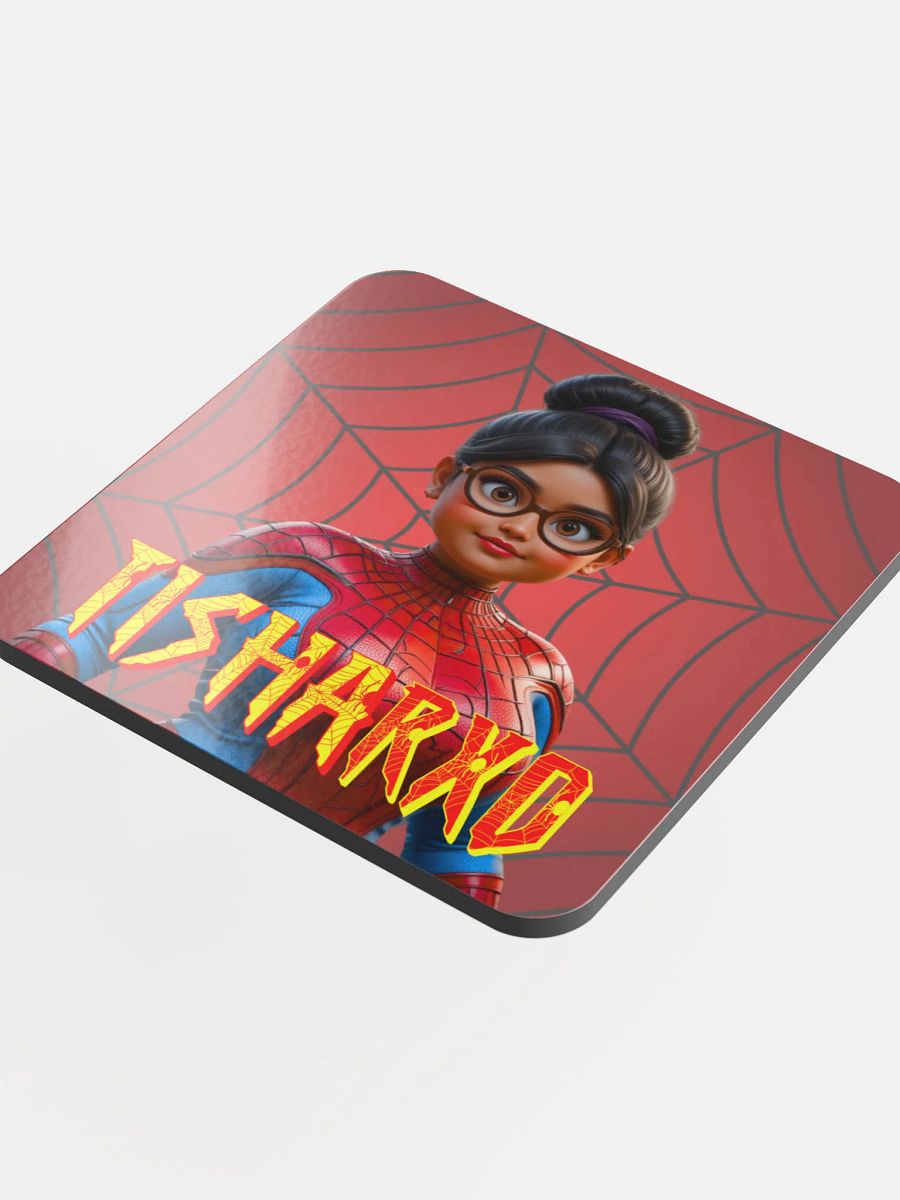 TishaRXO Spider-Girl Glossed Cork Coaster product image (4)