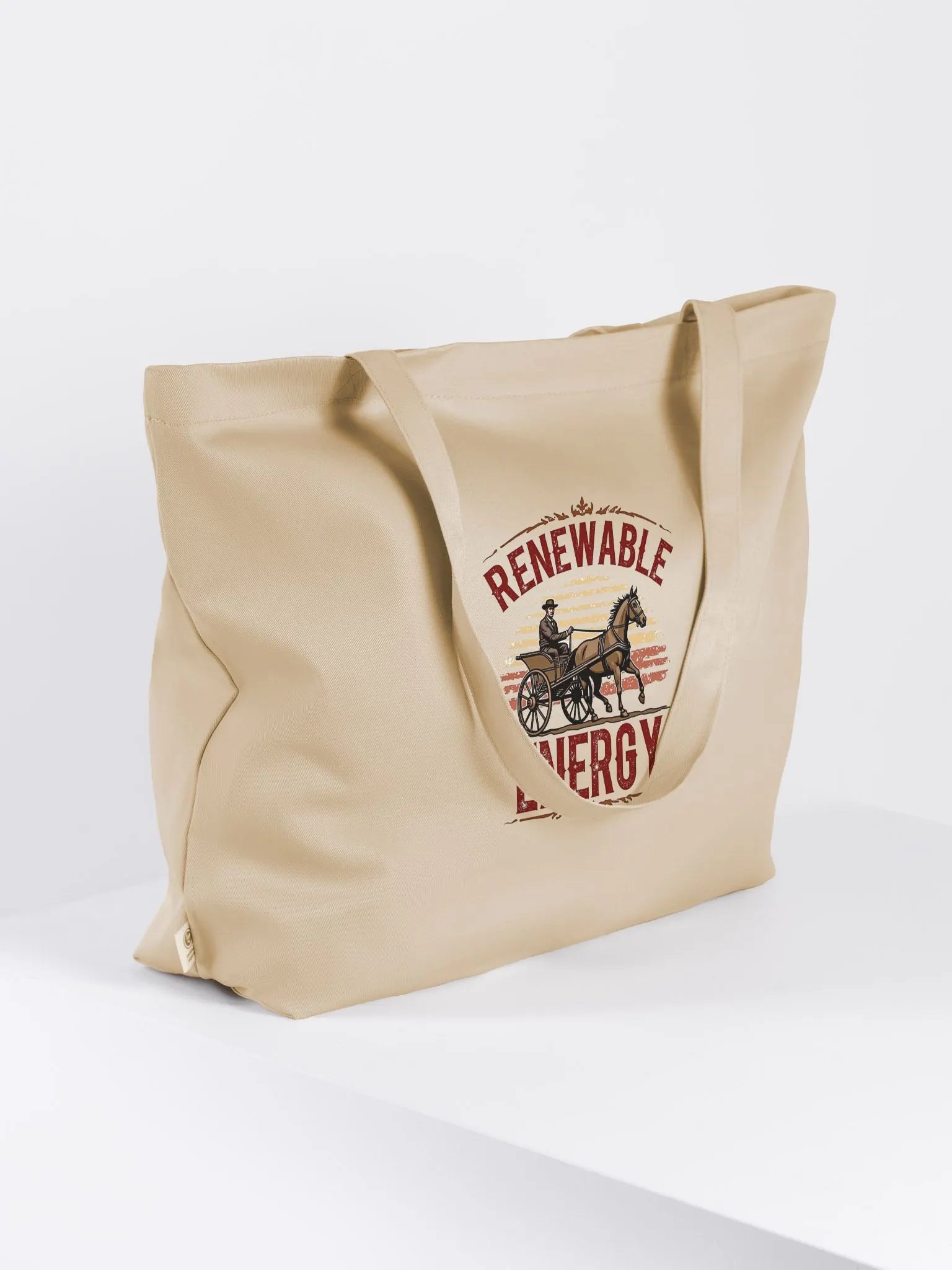 Ride into Sustainability Tote Bag product image (4)