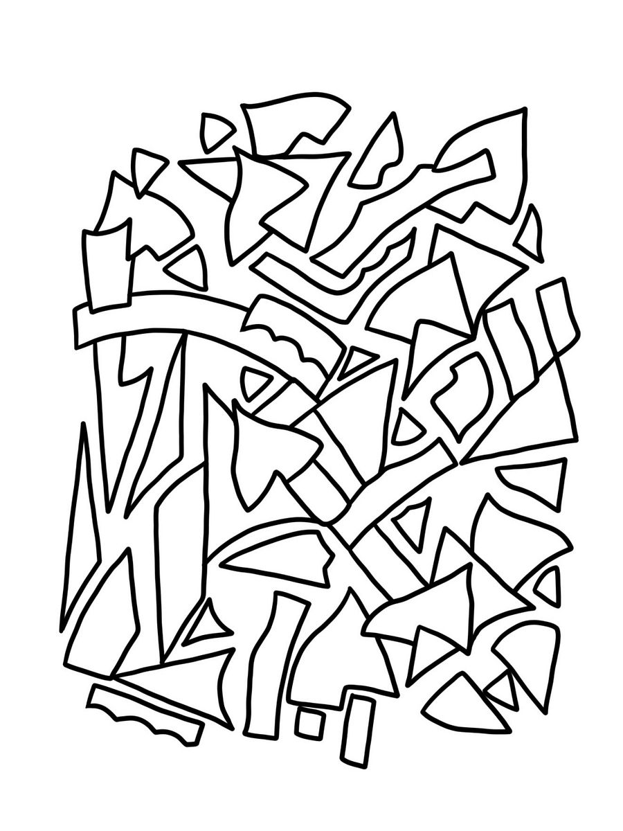 PDF, PNG - Serge Gladky’s Art Deco Coloring Book product image (6)