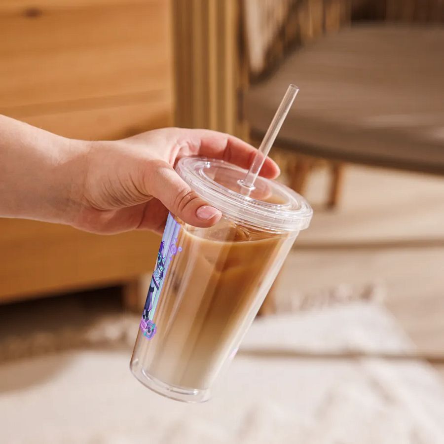 Larity's Celestial Clear Tumbler Cup (Pin-Up) product image (9)