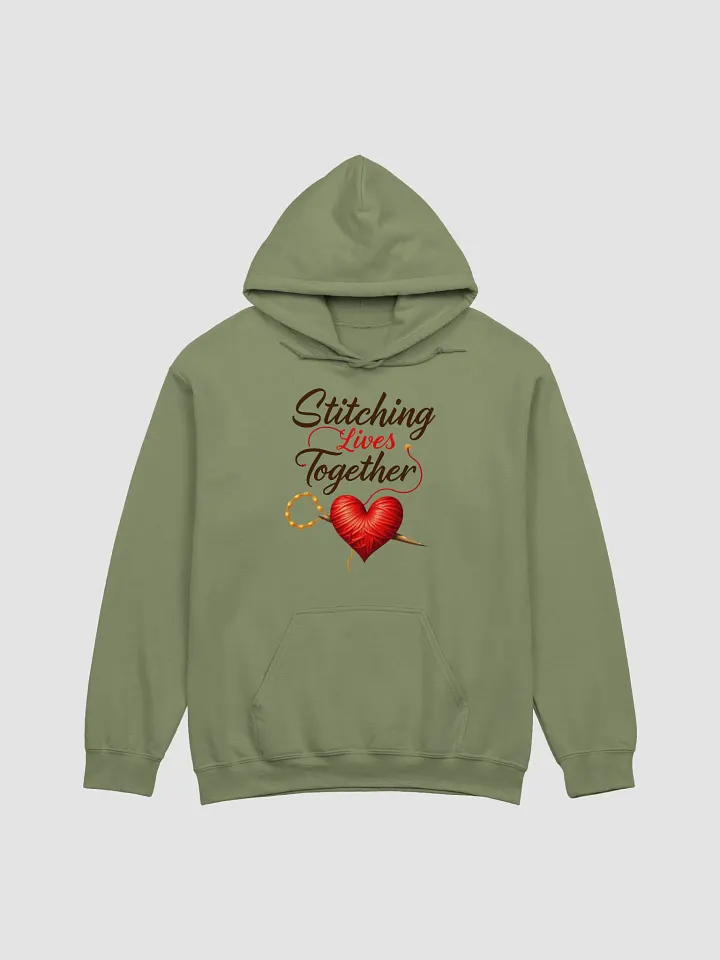 Stitched Hearts Classic Hoodie product image (3)
