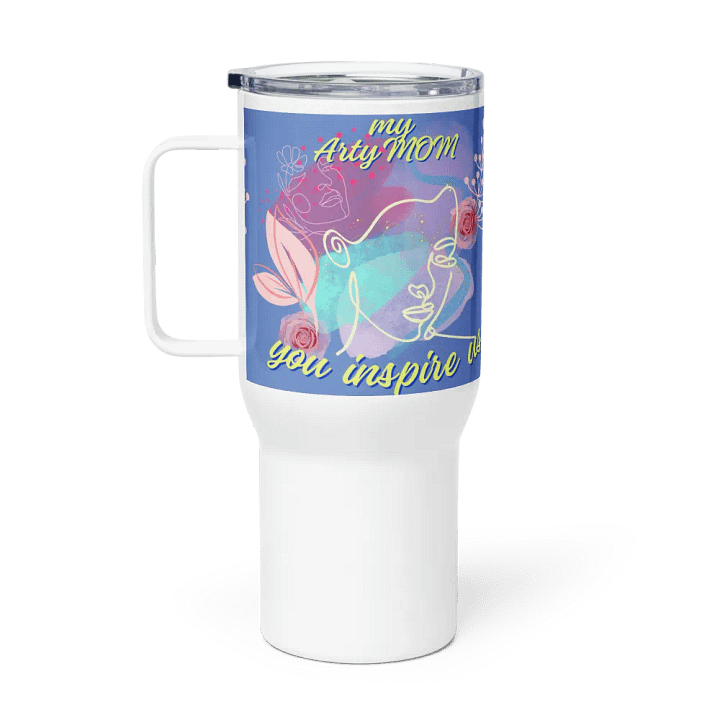Arty Inspiration Travel Mug gift for mothersday product image (1)