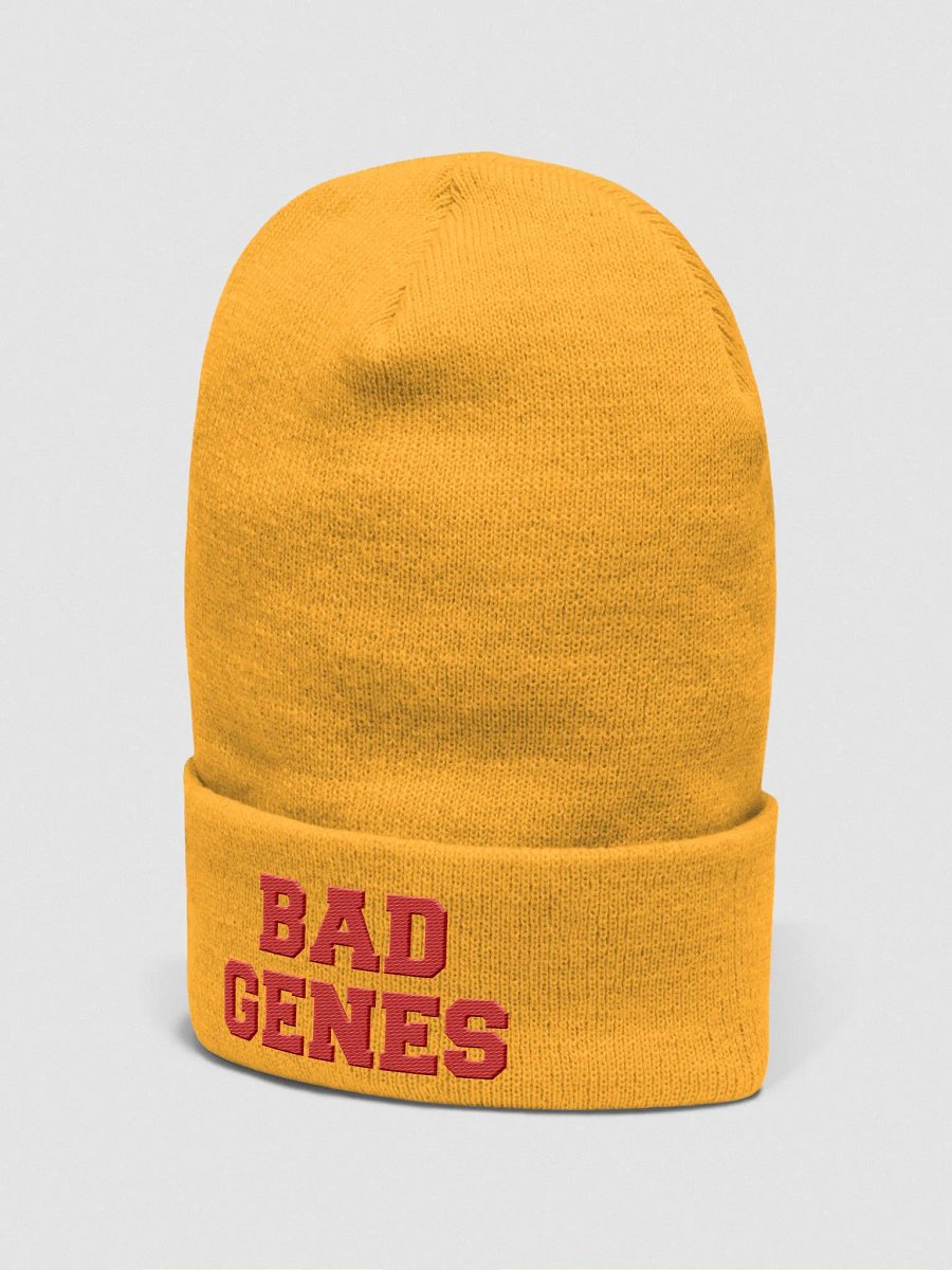 Bad Genes embroidered beanie product image (3)