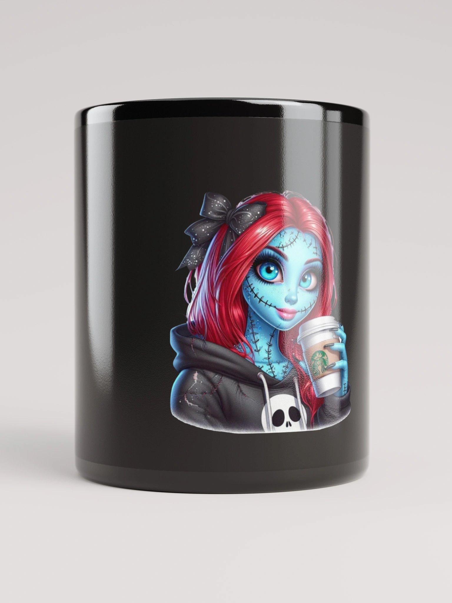 Whimsical Patchwork Doll Mug product image (9)