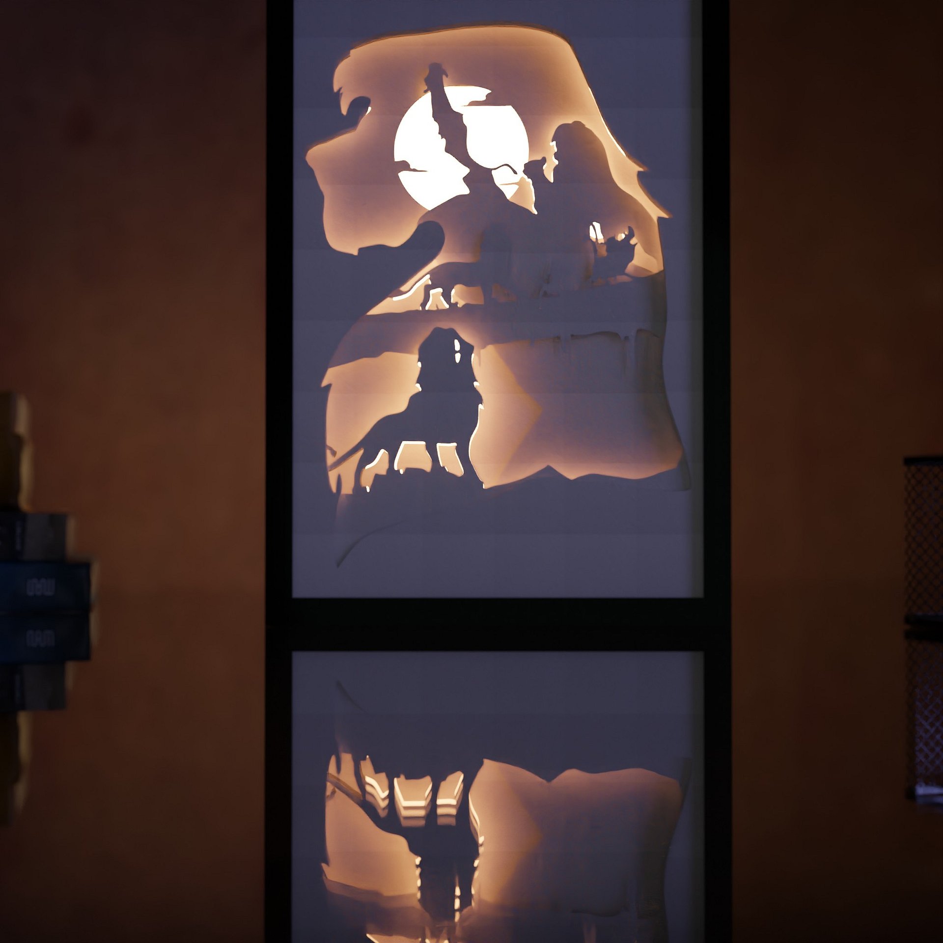 Lion King Lightbox template - PDF PNG SVG DXF + Video product image (6)