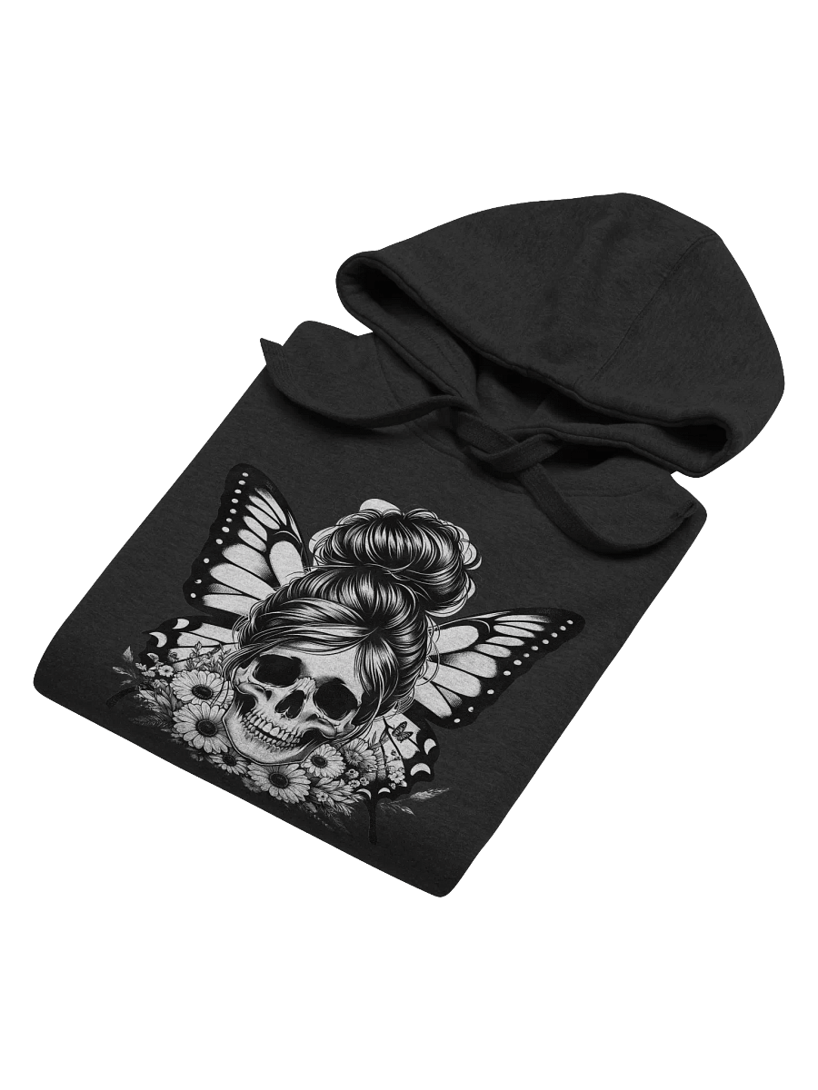 Butterfly Skull Bun - Front Hoodie product image (27)