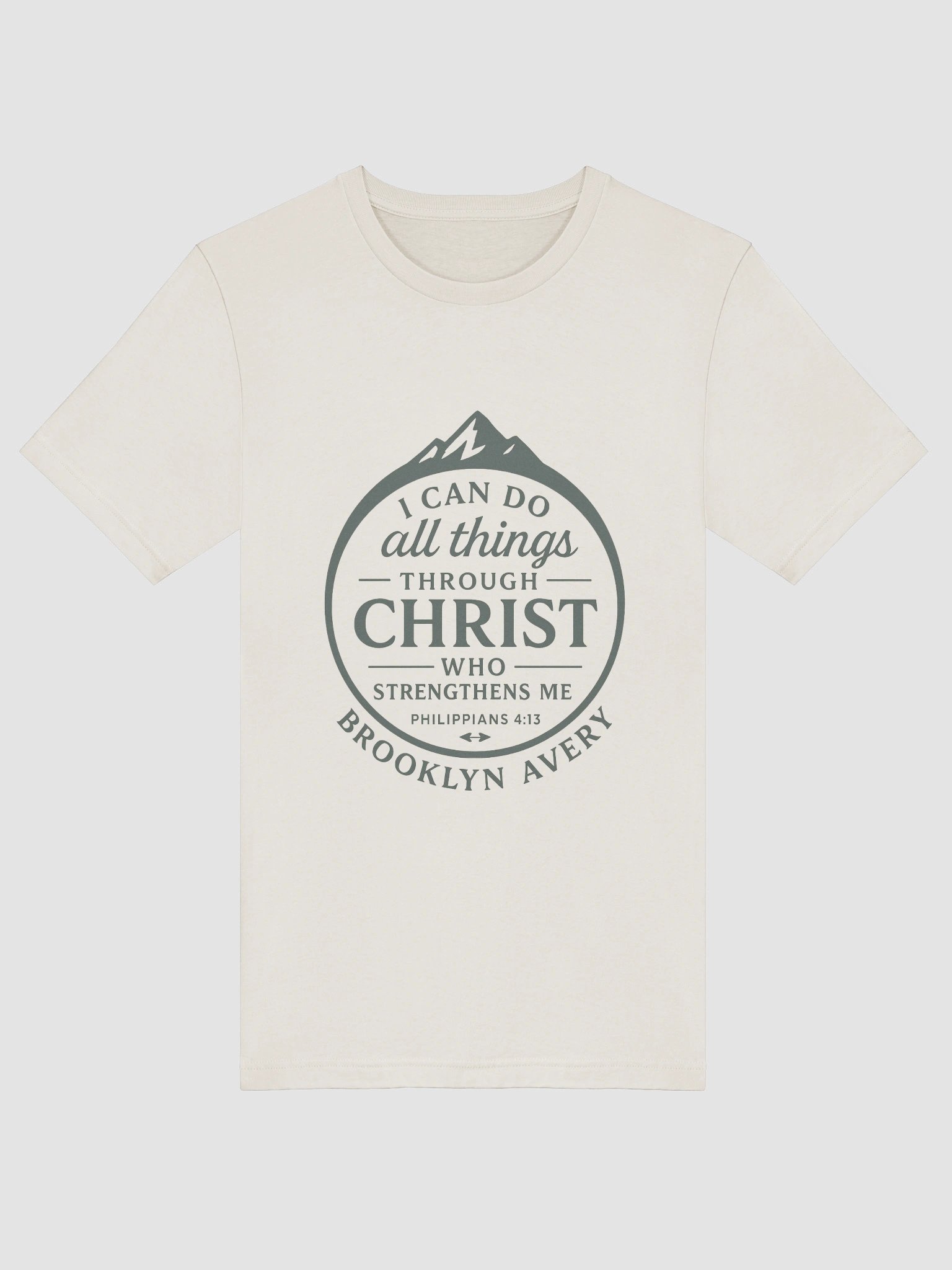 Philippians 4:13 Mountain Logo Tee product image (5)