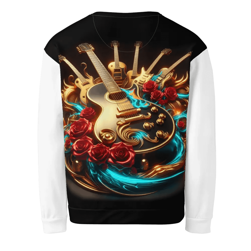 Electric Golden Guitar Dreams - Unisex Sweatshirt #16 product image (3)