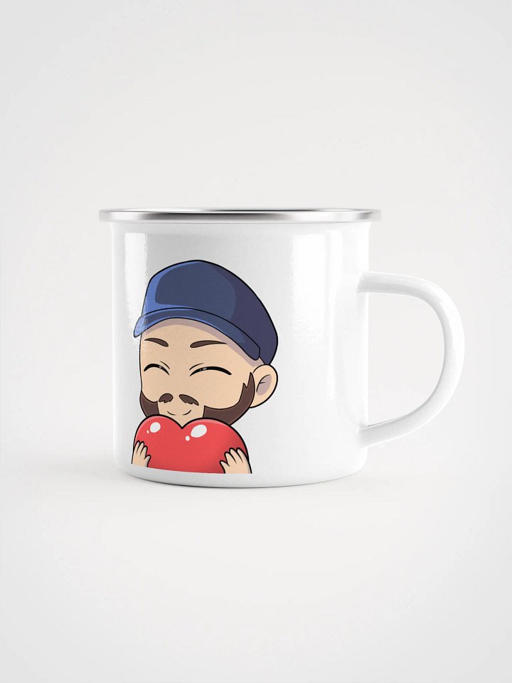 Heart Jonny enamel mug product image (1)