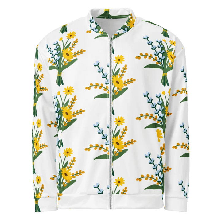 Sunshine Bouquet Bomber Jacket product image (2)