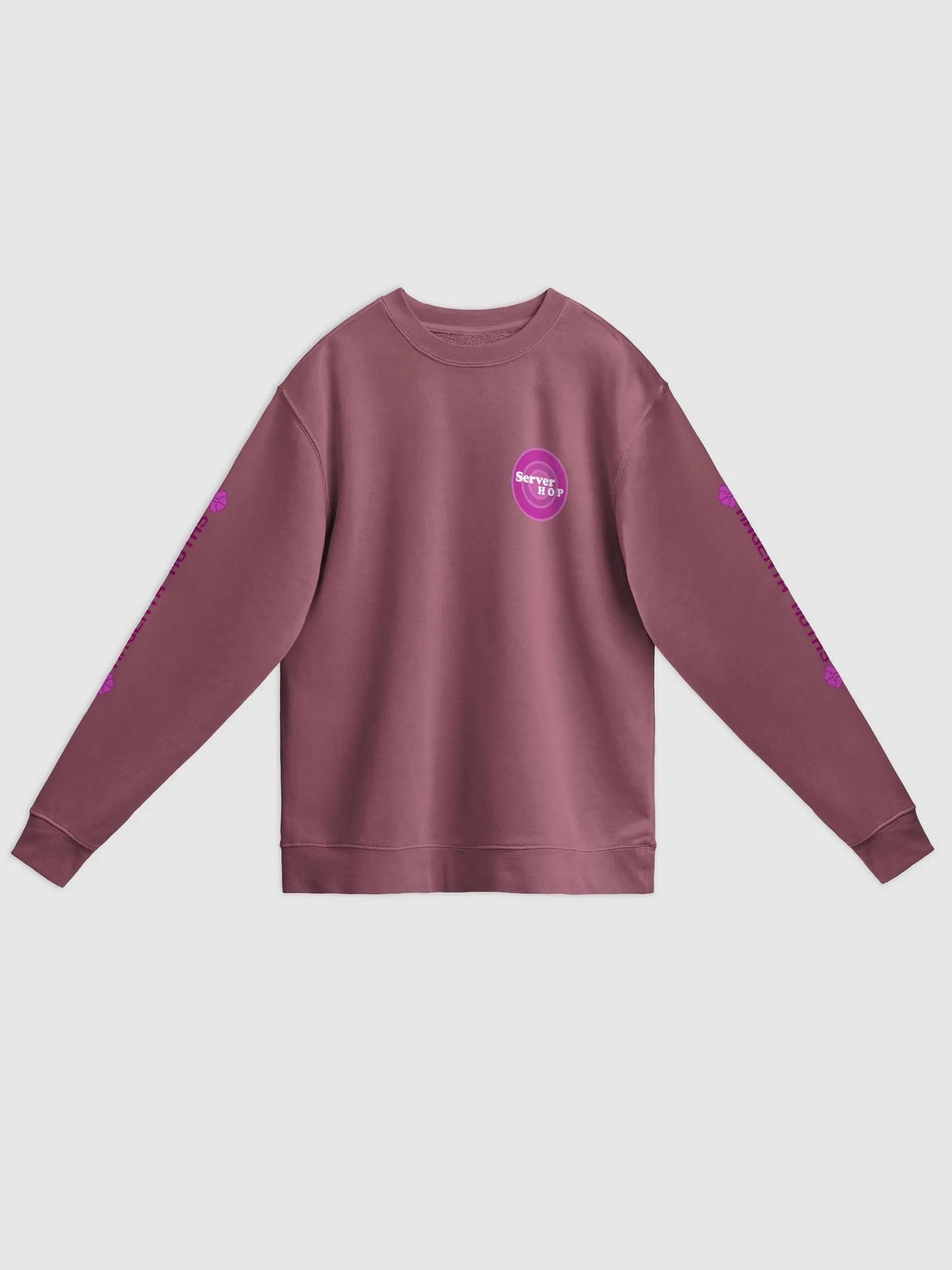 Magenta Moths Sweater product image (1)