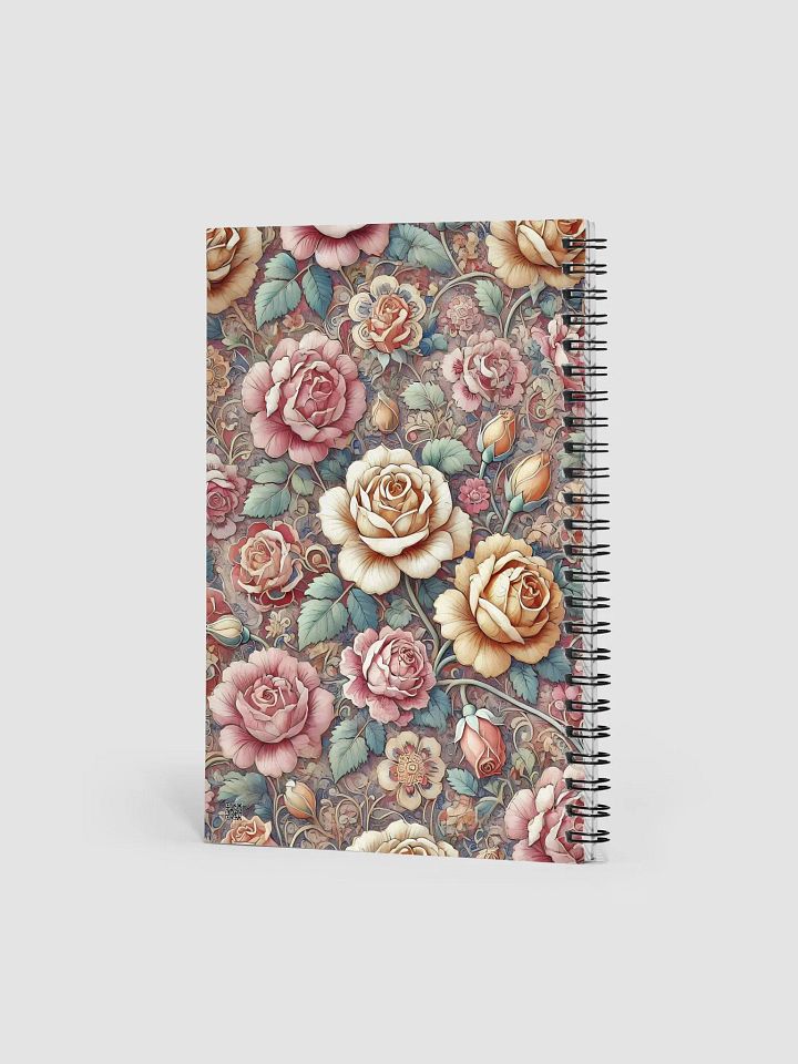 Royal Floral Spiral Notebook product image (2)