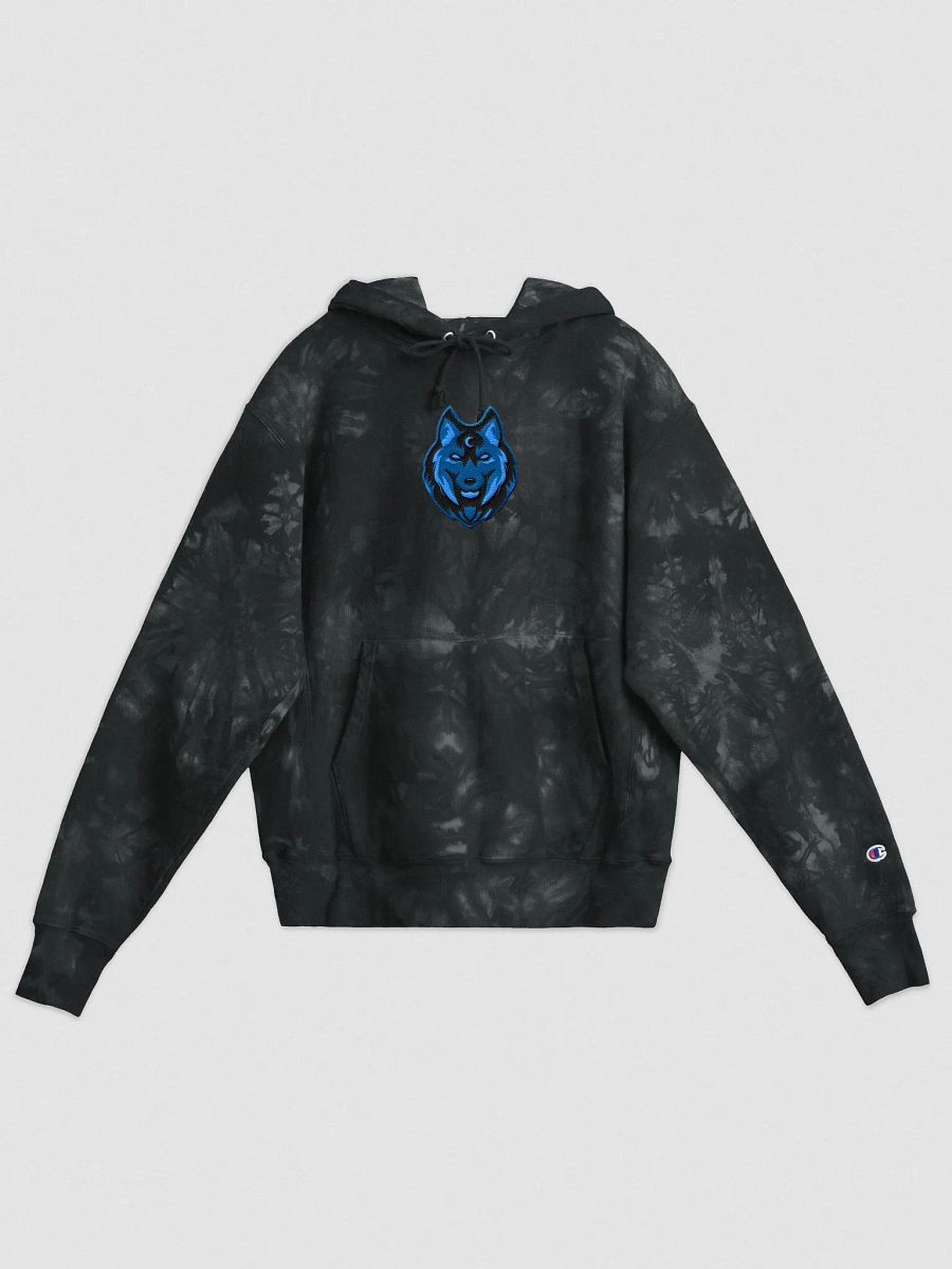 Lunar Wolf Spirit Tie-Dye Hoodie product image (1)