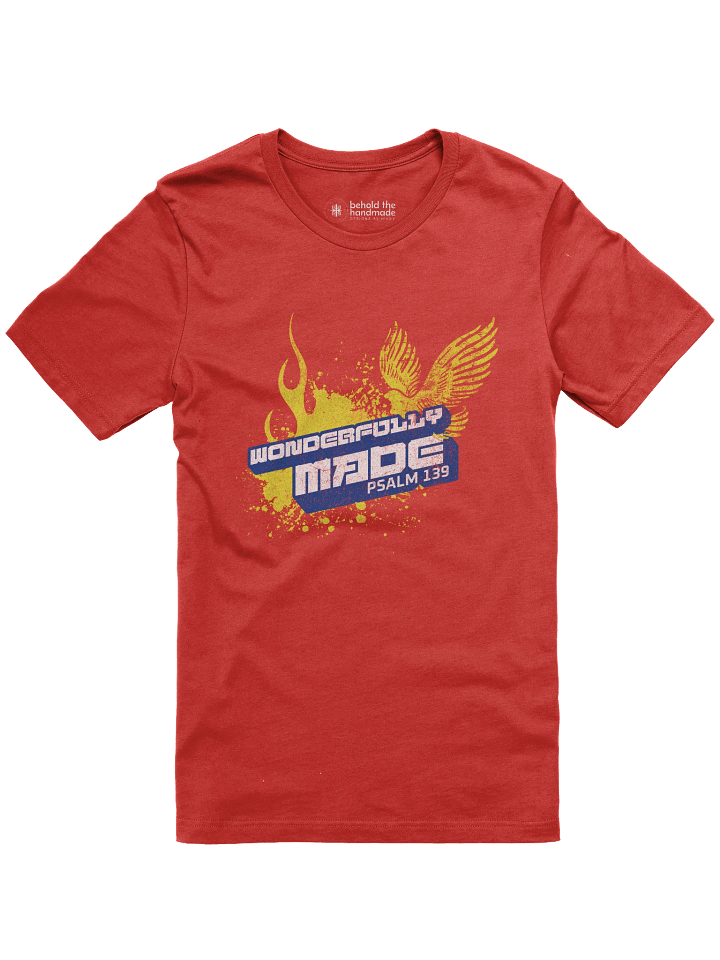 Wonderfully Made- Psalm 139, Short Sleeved T- Shirt product image (2)