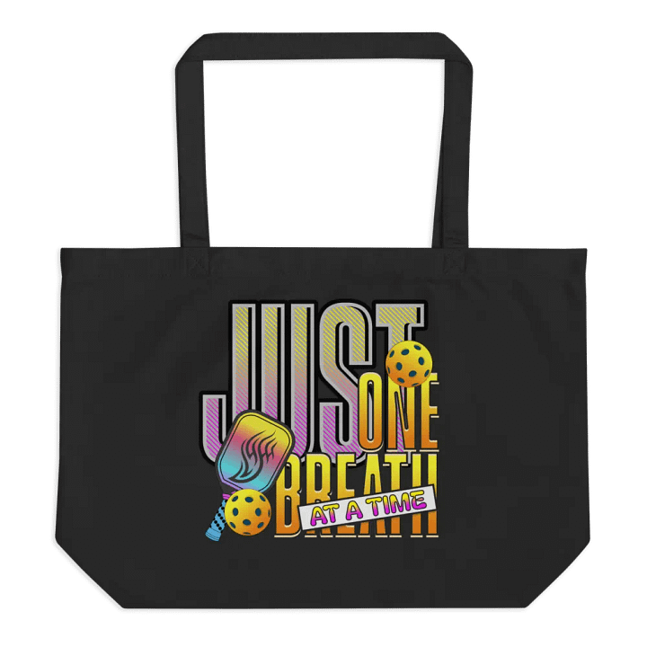 Just One Breath At A Time Pickleball Easy Tote product image (1)
