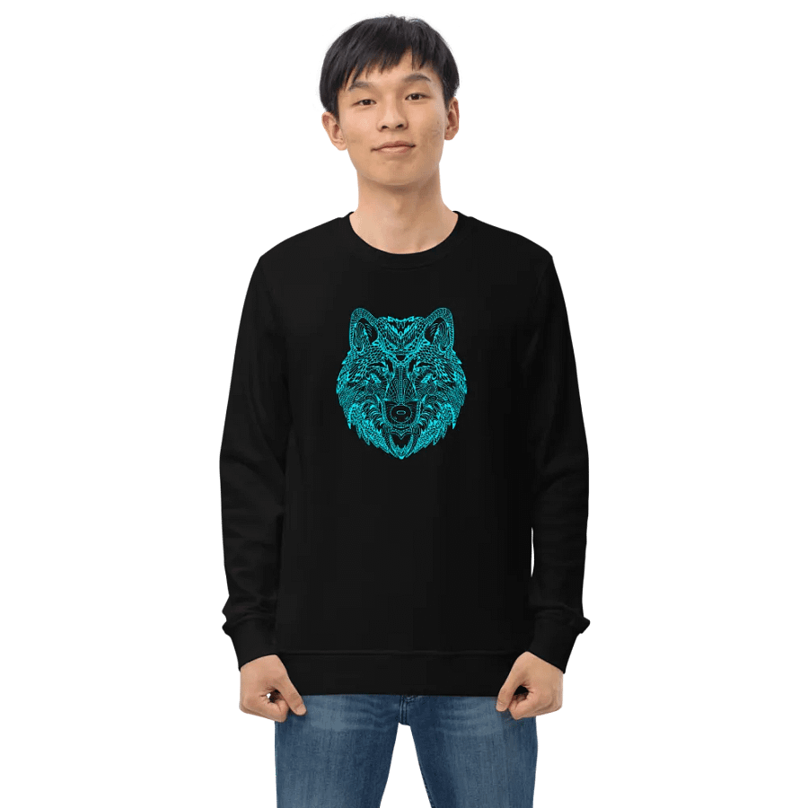 Mystic Wolf Organic Sweatshirt product image (3)