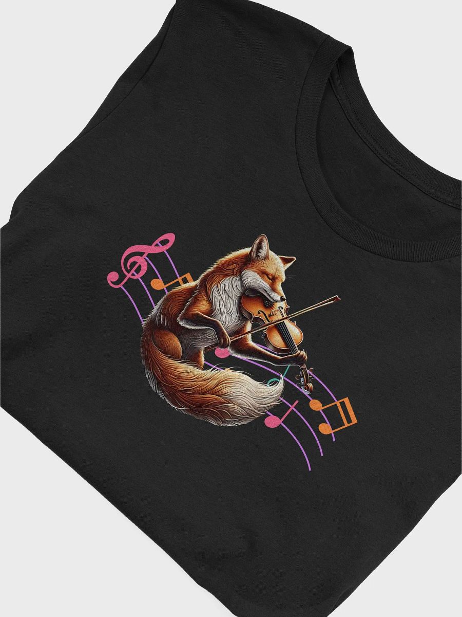 Whimsical Fox Violinist T-Shirt product image (34)