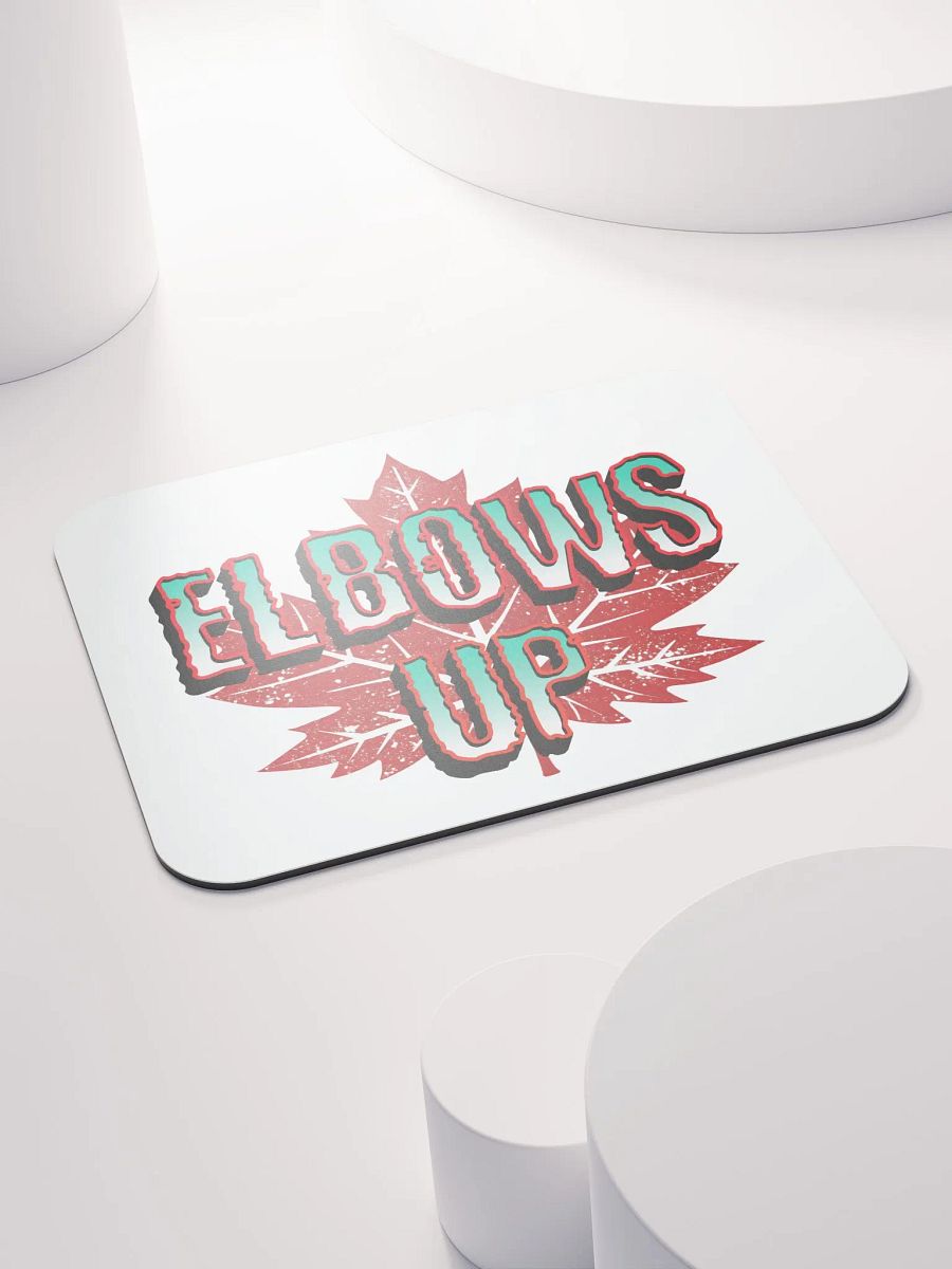Elbows Up Maple Leaf Mouse Pad product image (4)