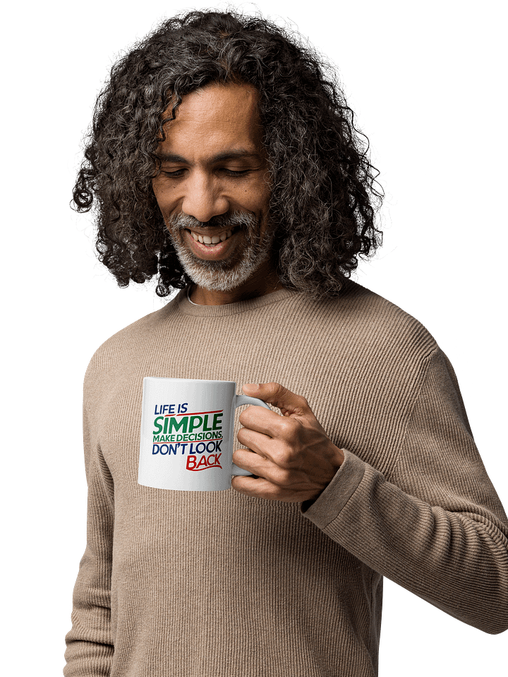 Life Is Simple White Glossyl Mug product image (2)