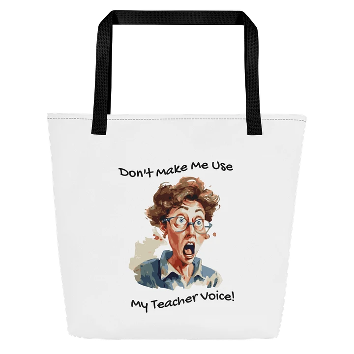 Teacher Voice Tote Bag product image (1)