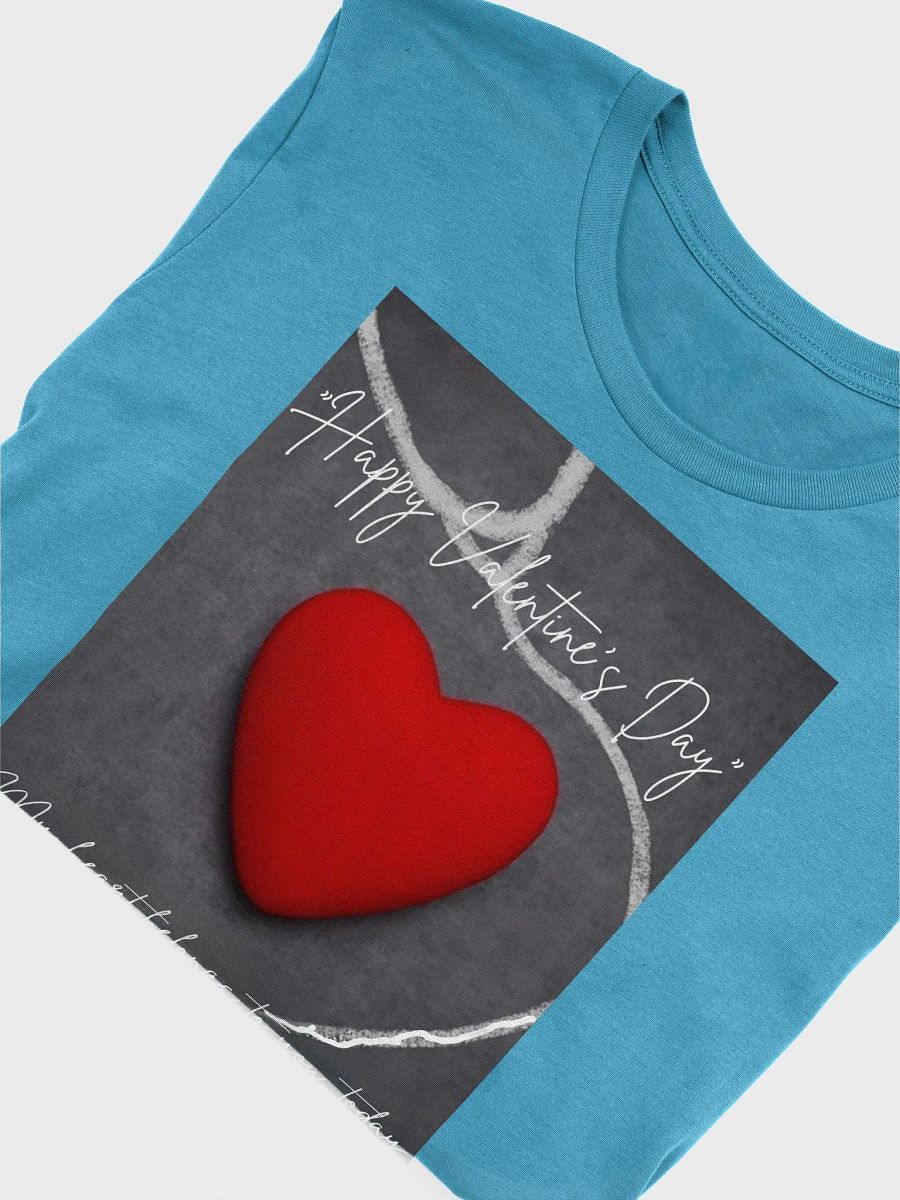 Happy Valentine Day Bella+Canvas Supersoft T-Shirt product image (5)