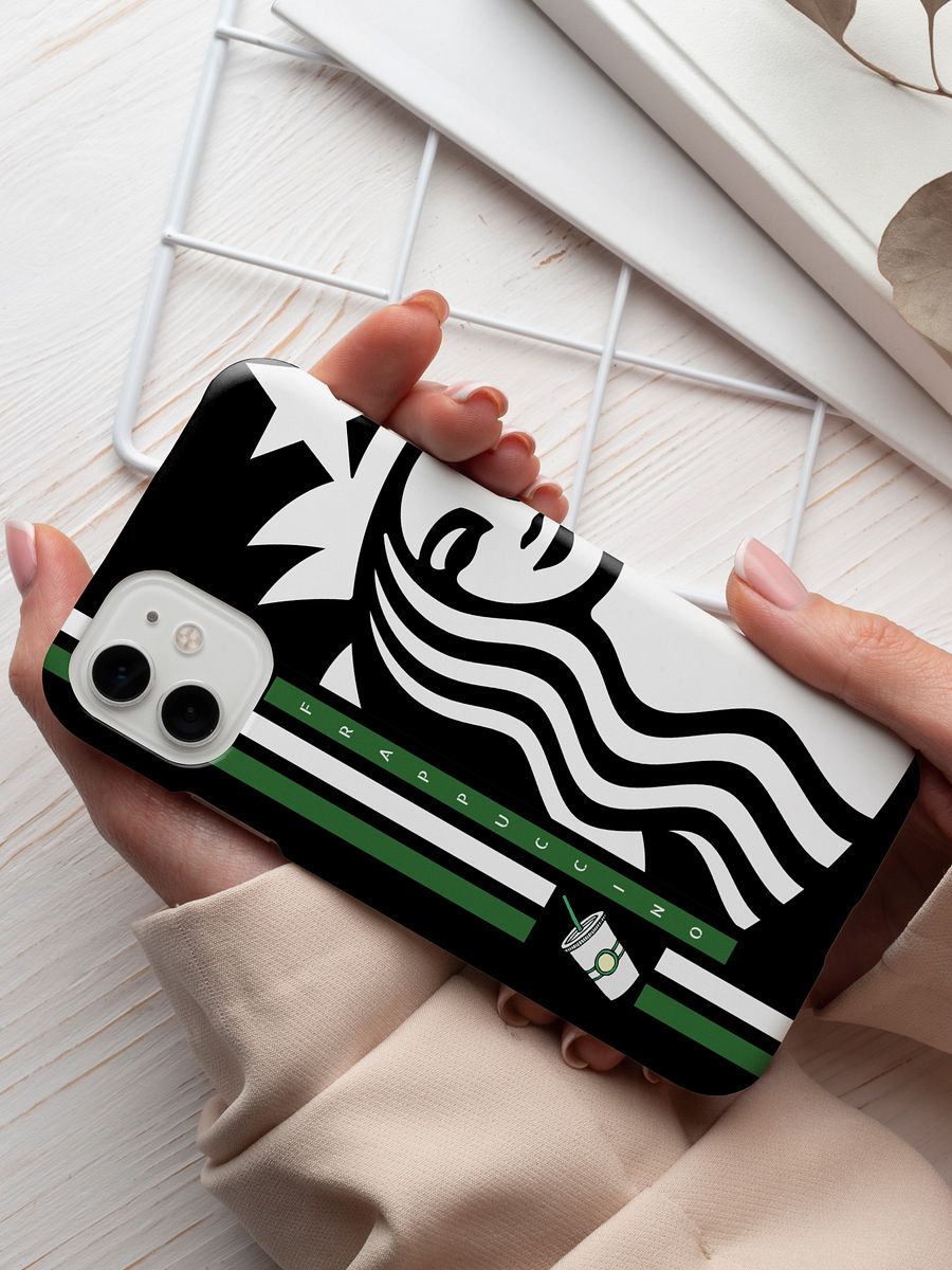Starbucks Aesthetic iPhone Case I Coffee Lover Phone Cover for iPhone I MAGSAFE COMPATIBLE product image (5)