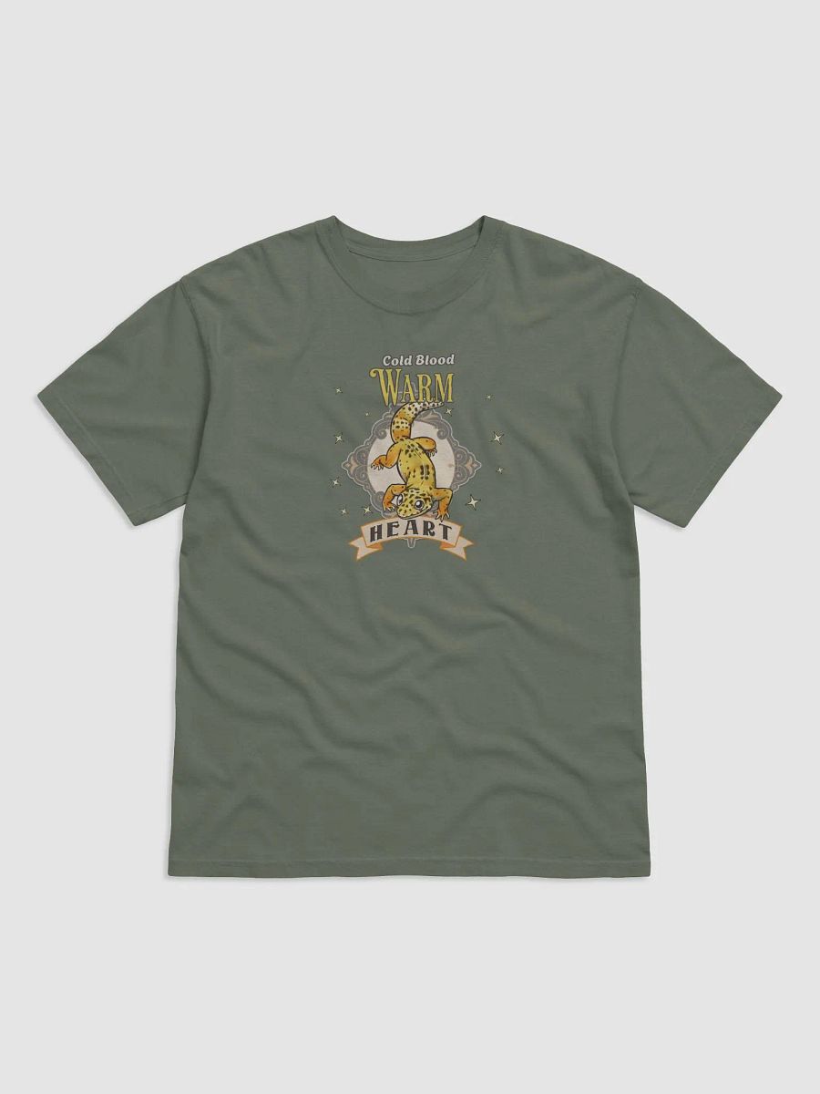 Cold Blood, Warm Heart Leopard Gecko Shirt product image (2)
