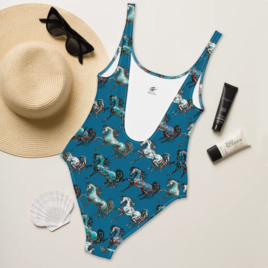 Turquoise Arabian Swimsuit product image (8)
